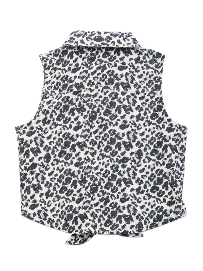 MINEDENIM　B.Leopard Reversible Down Vest _DSC0368.JPG