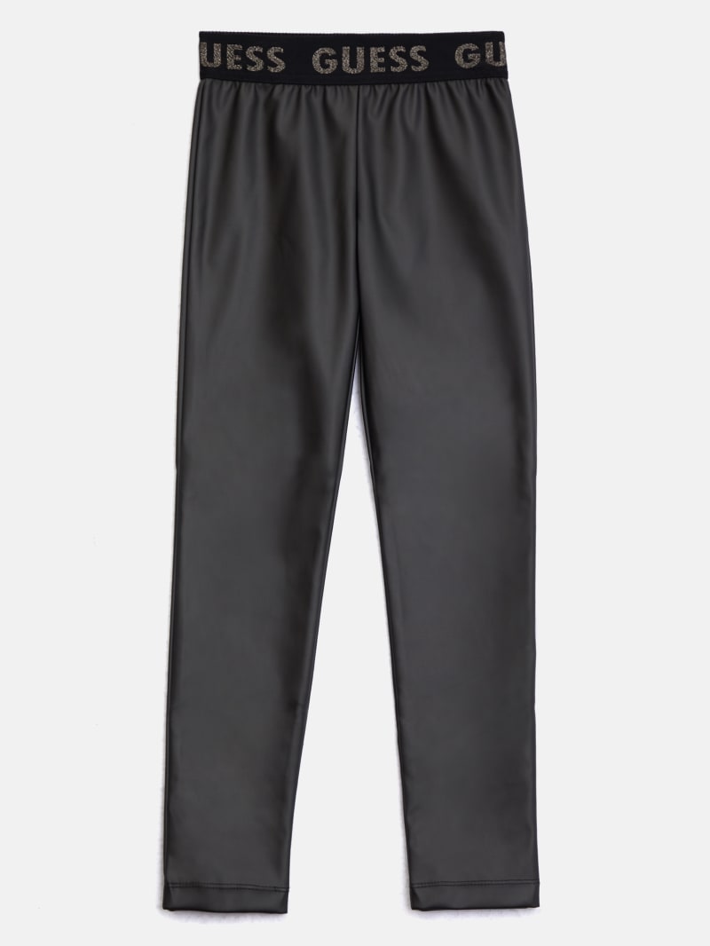 Guess leather leggings store