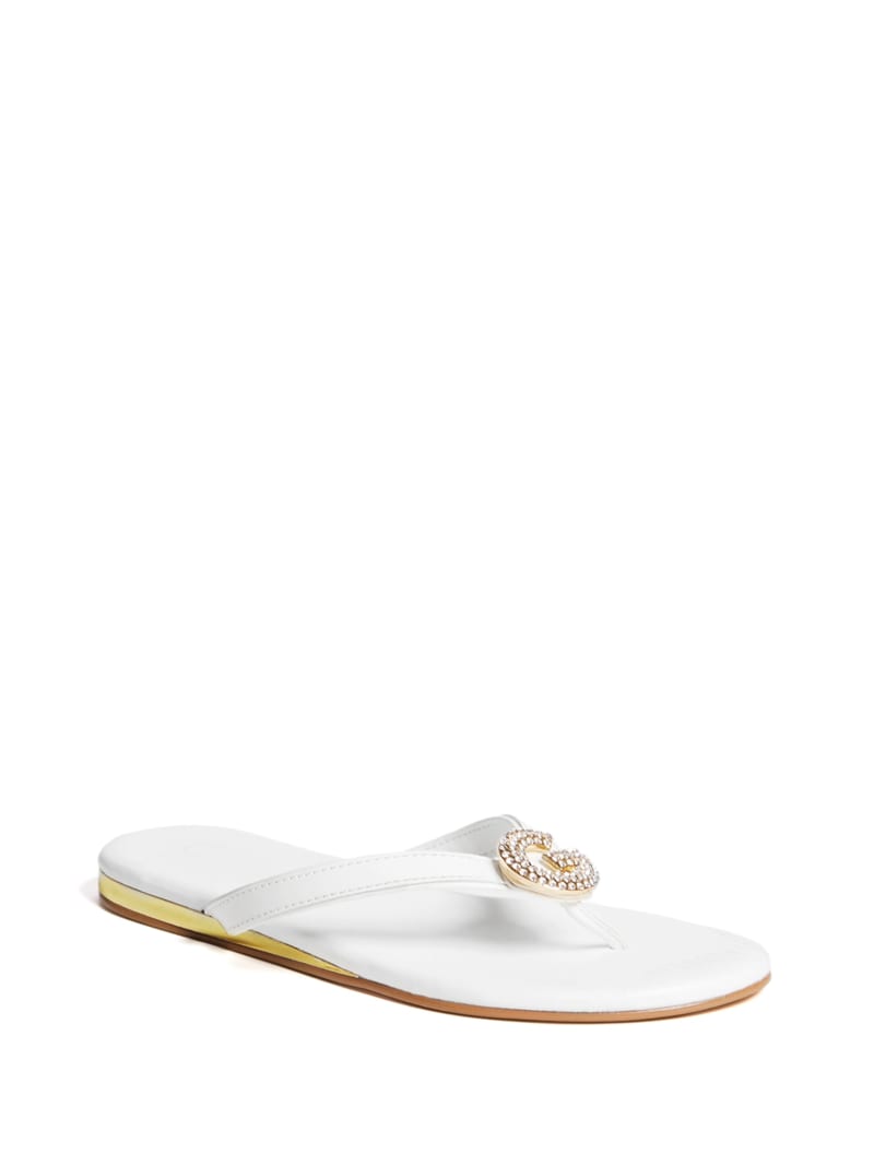 g by guess chain sandals