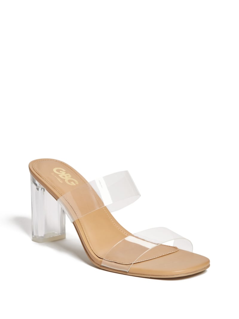 Guess clear heels