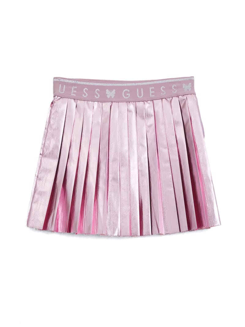 Brooke Faux-Leather Cheer Skirt  (7-14)
