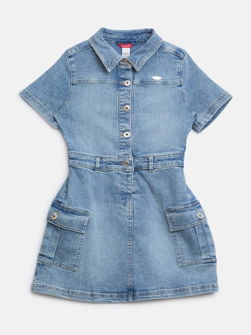 Kristi Denim Dress (7-14) | GUESS Factory