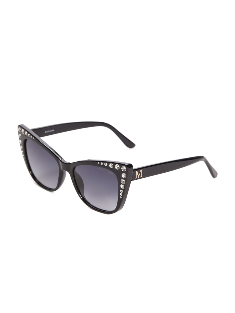 Claire Crystal Cat-Eye Sunglasses