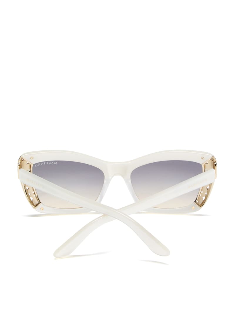 Marciano rectangular sunglasses