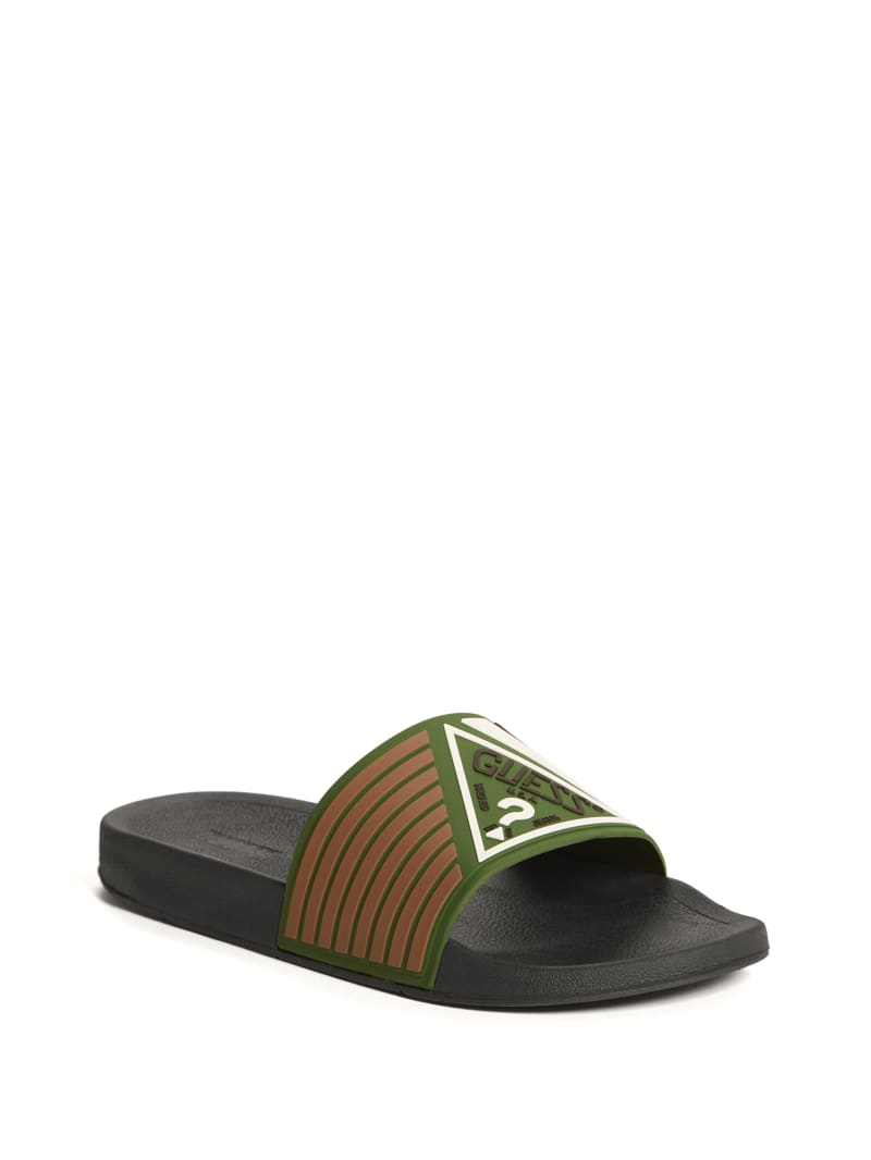 Guess Melson Logo Icon Pool Slides. 1