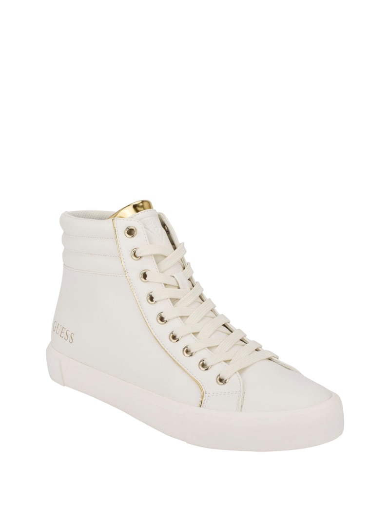 Liz microsuede high top sneakers hotsell