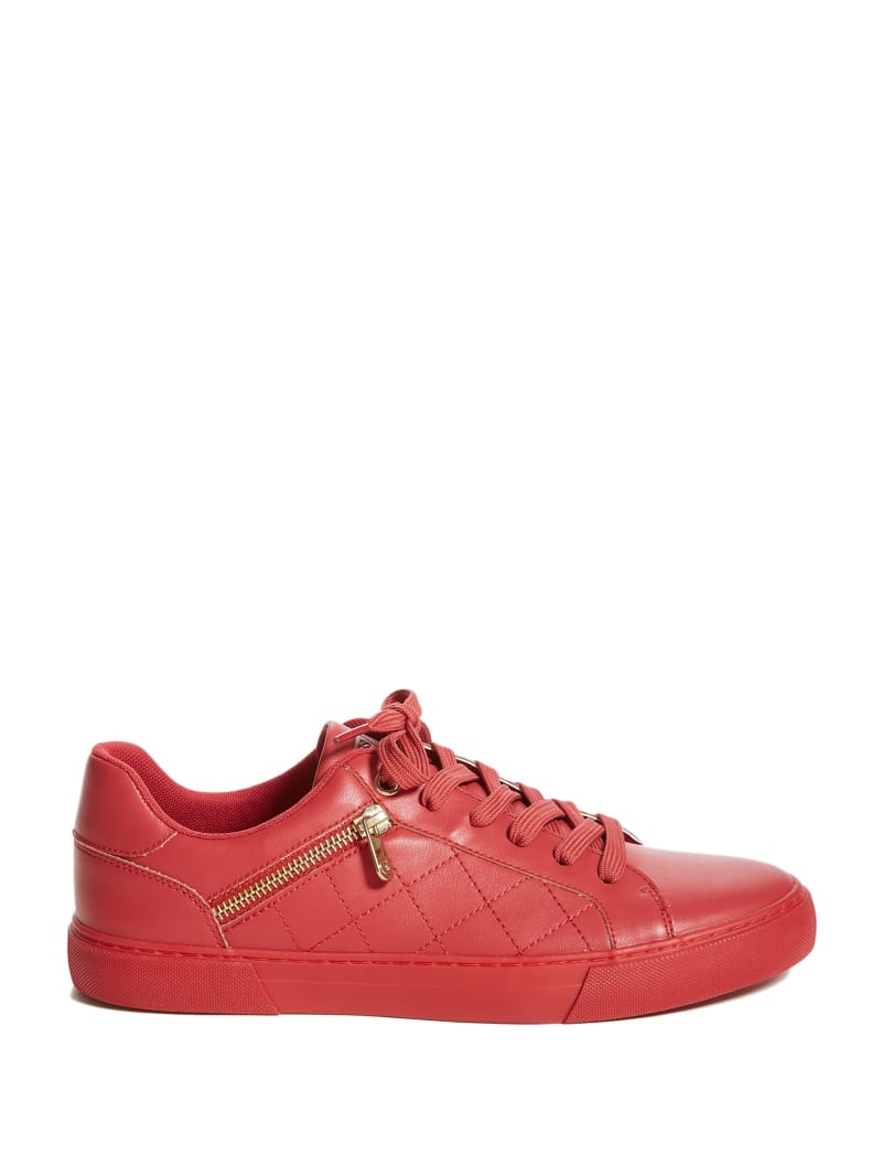 guess shoes men red