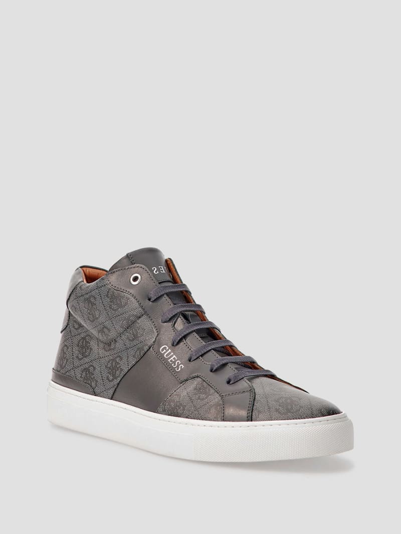 Guess gray sneakers sales