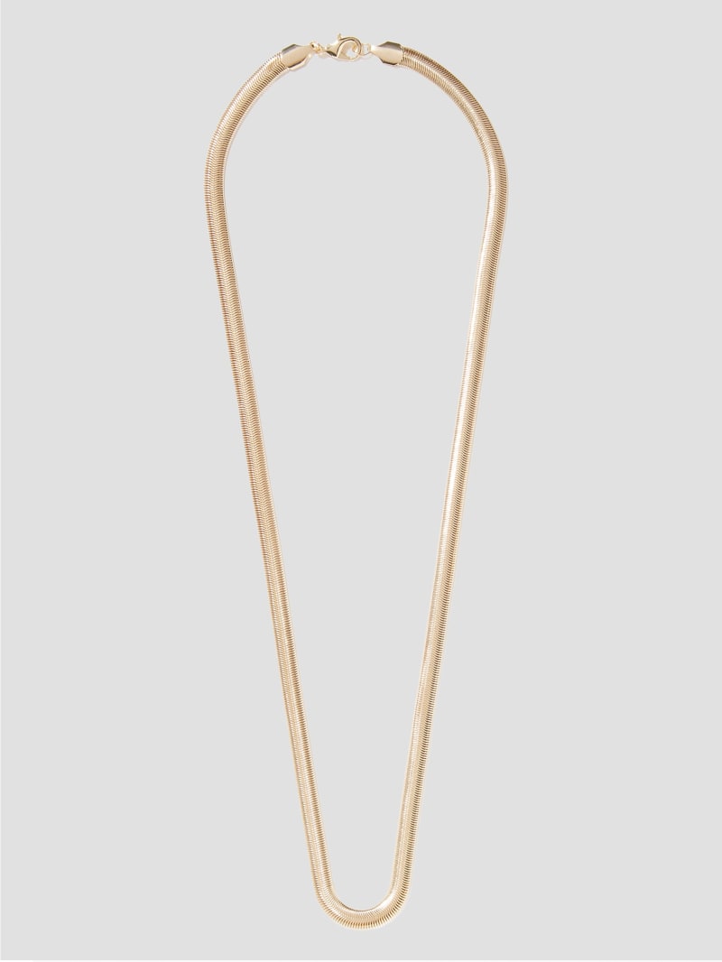 Gold-Tone Snake Chain Necklace