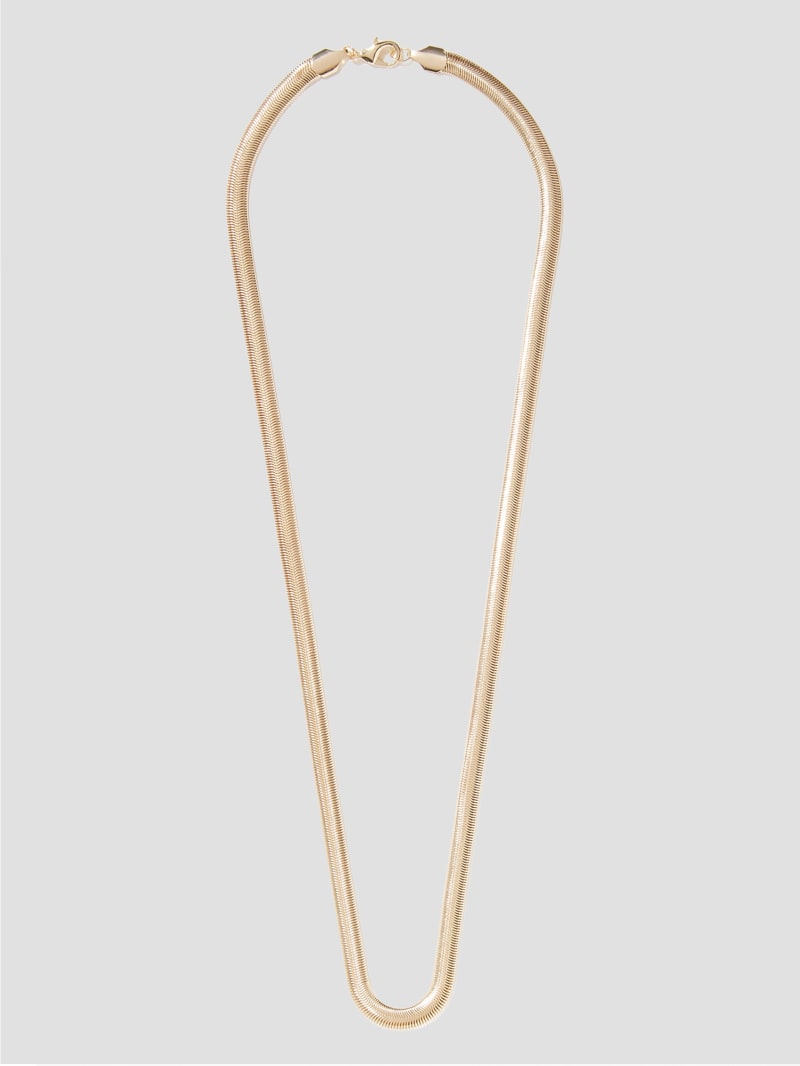 Guess gold chain necklace discount
