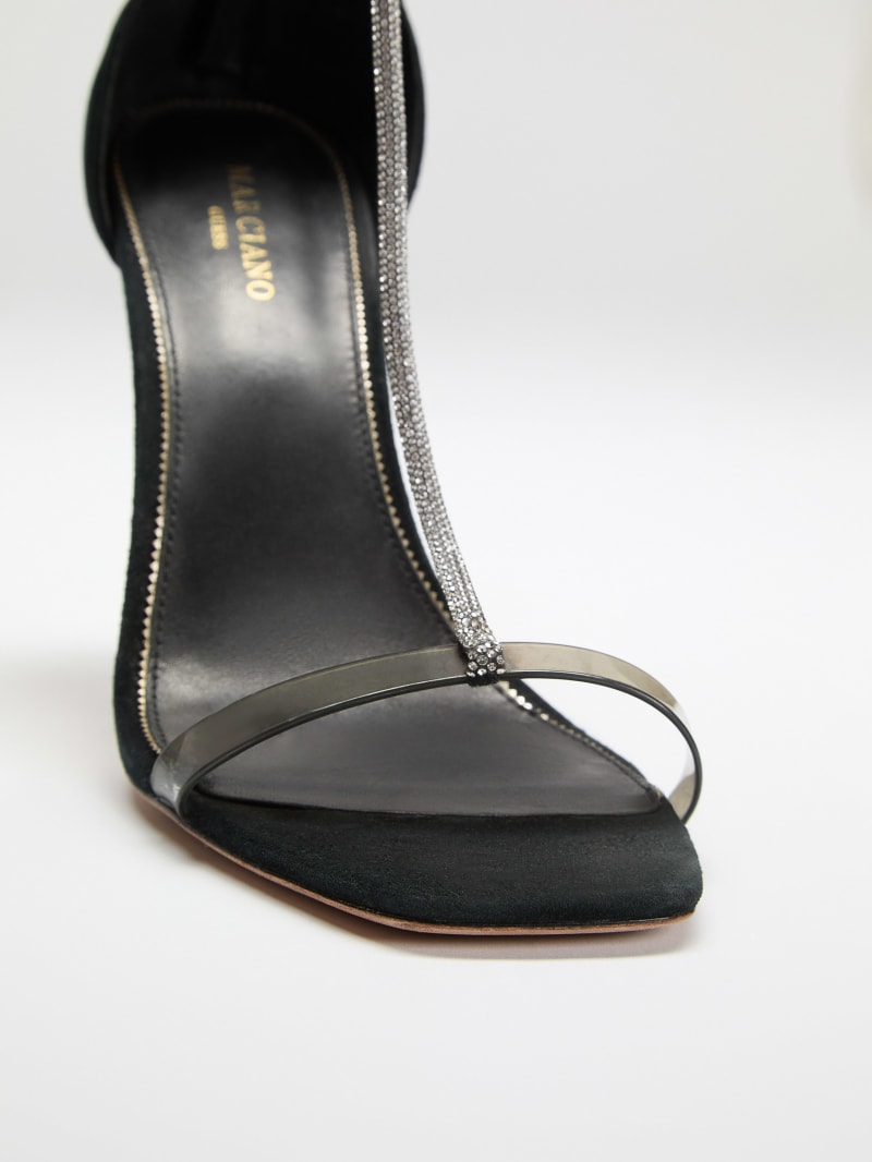 Olivia T-Strap Rhinestone Stiletto