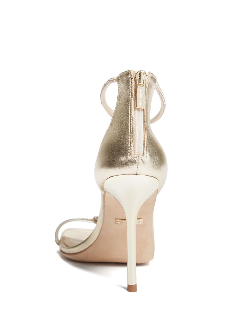 MARCIANO by GUESS® Olivia Embellished Leather Sandal