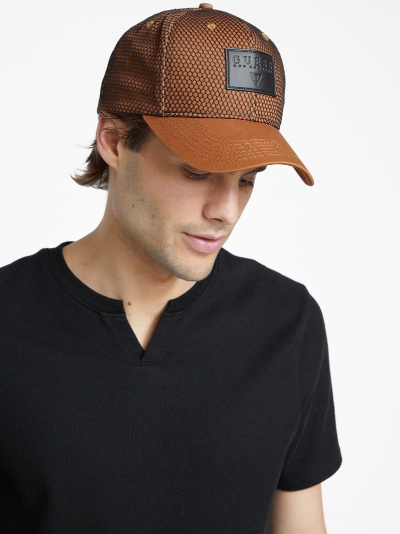 Mesh Logo Patch Trucker Hat