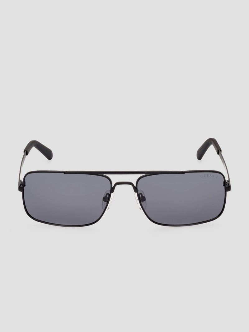 Polarized Metal Navigator Sunglasses | GUESS Canada