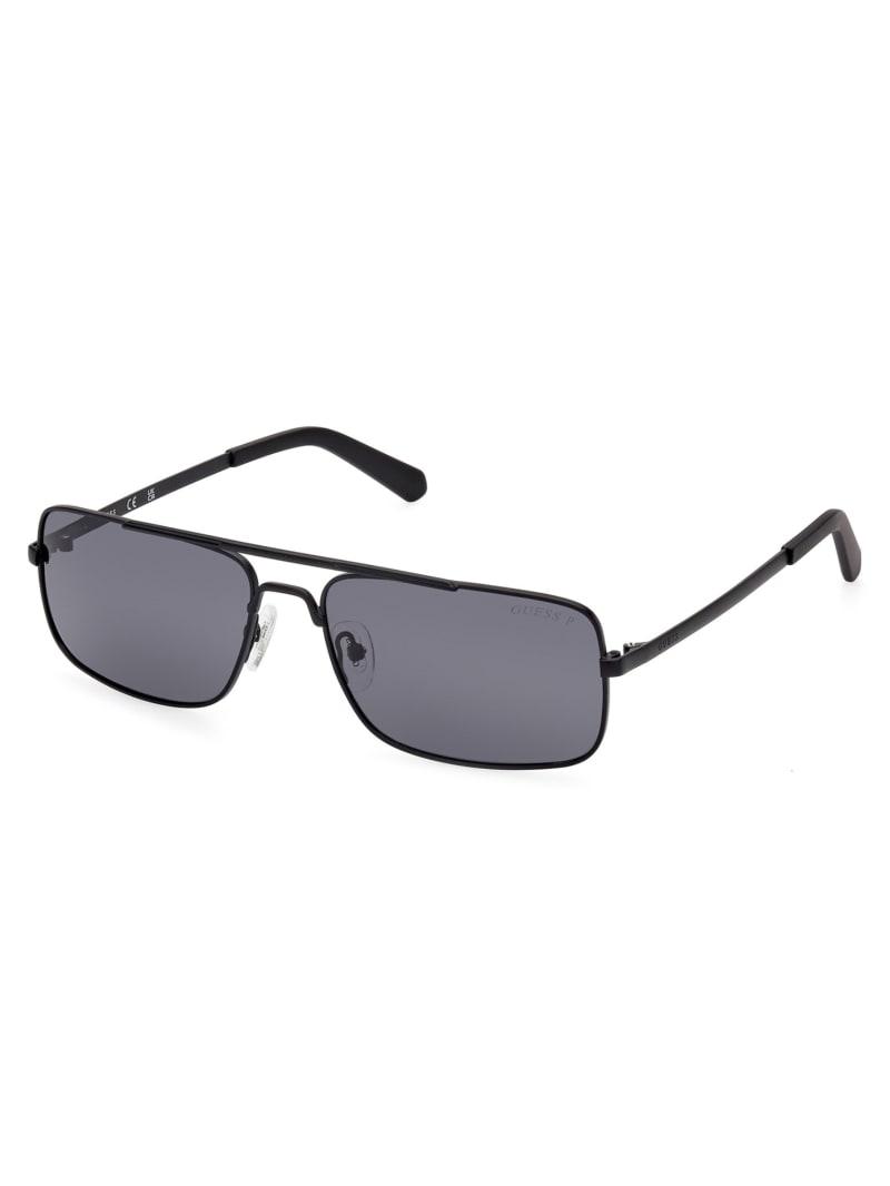 Polarized Metal Navigator Sunglasses GUESS Canada