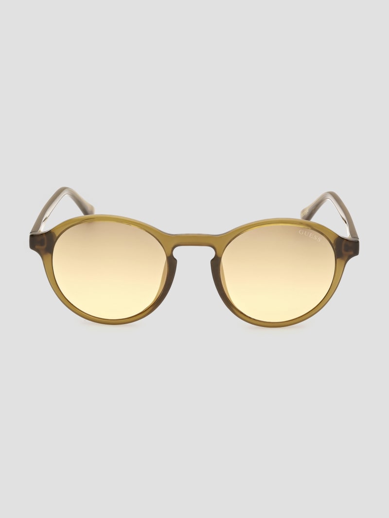 Guess circle sunglasses discount
