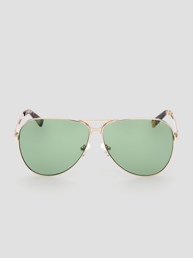 Metal Aviator Sunglasses