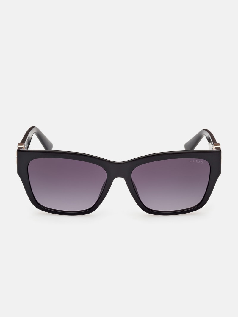 Guess women's black sunglasses discount