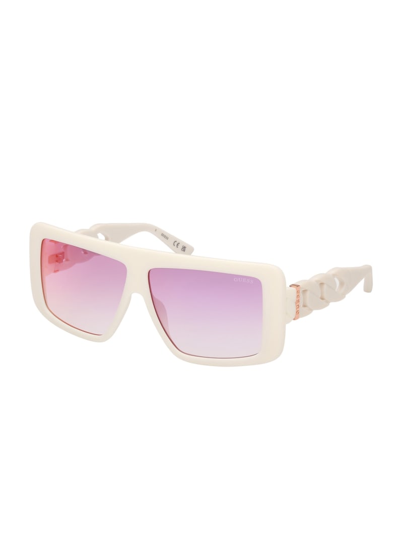 Guess shield sunglasses store