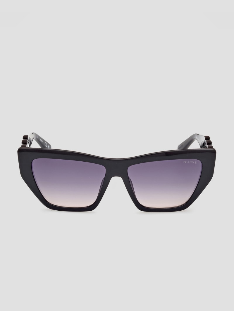 Cat Eye Chain Link Sunglasses