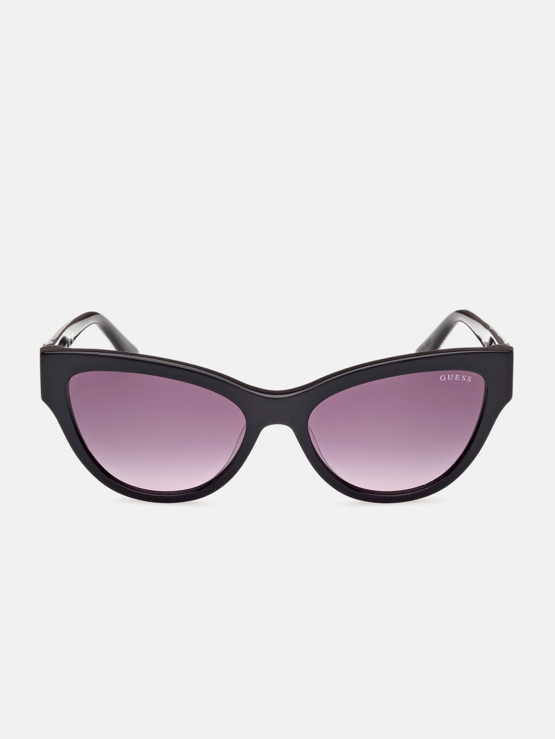 Guess sunglasses cat eye hot sale