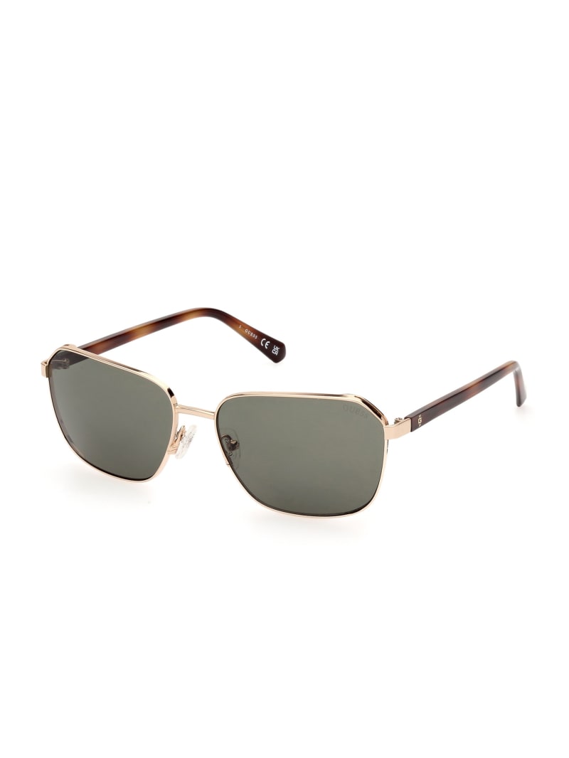 Square Metal Sunglasses