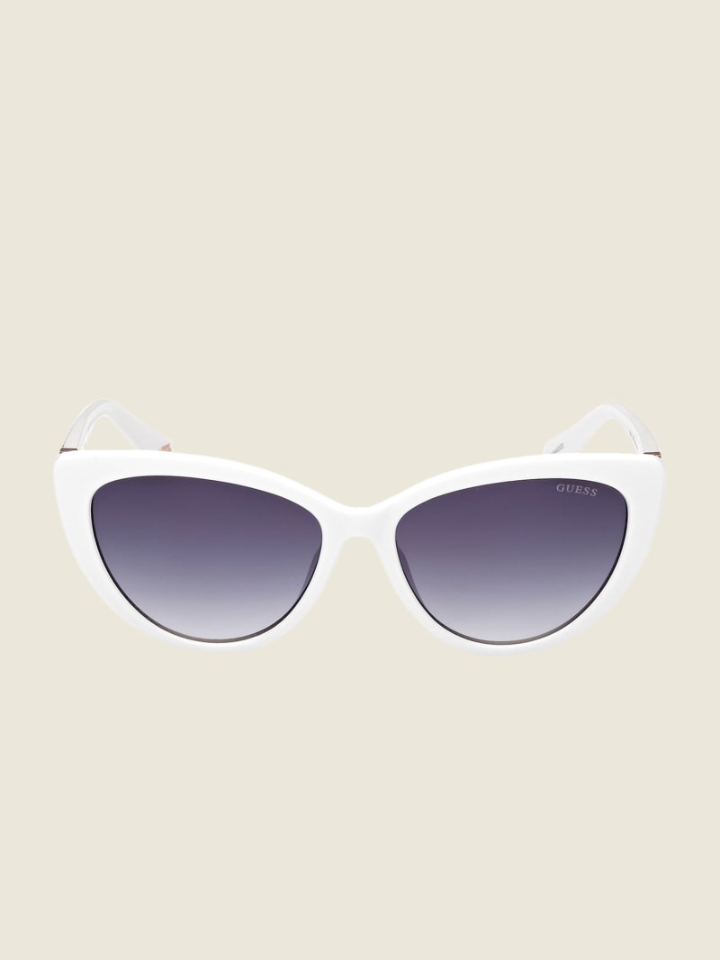 Cat Eye Leopard Temple Sunglasses