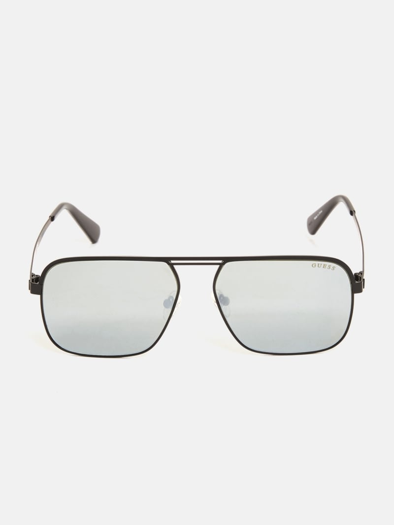 Sunglasses with bar sales across top