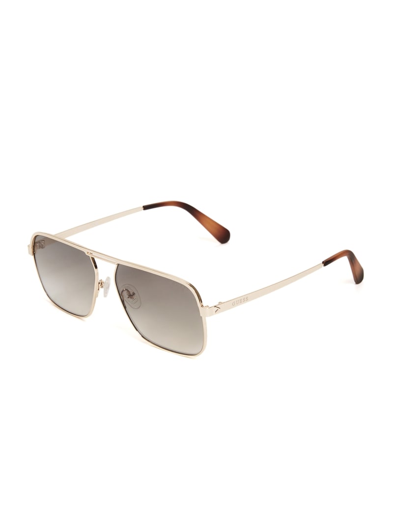 Top Bar Aviator Sunglasses GUESS