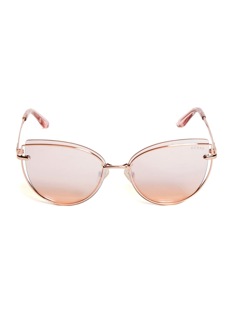 Guess sunglasses cat eye hot sale