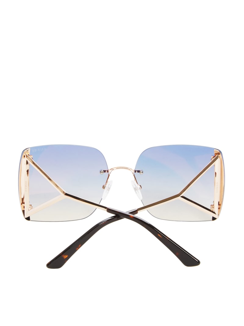 Guess rimless glasses store
