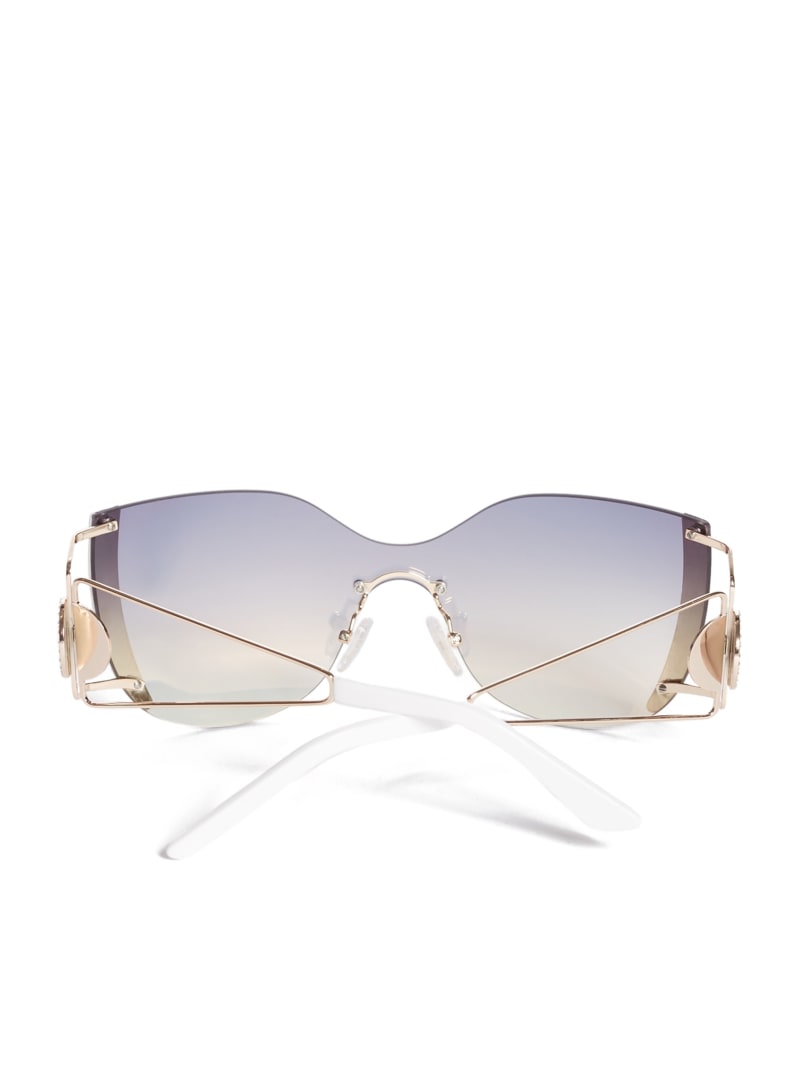 Guess rimless new arrivals shield sunglasses