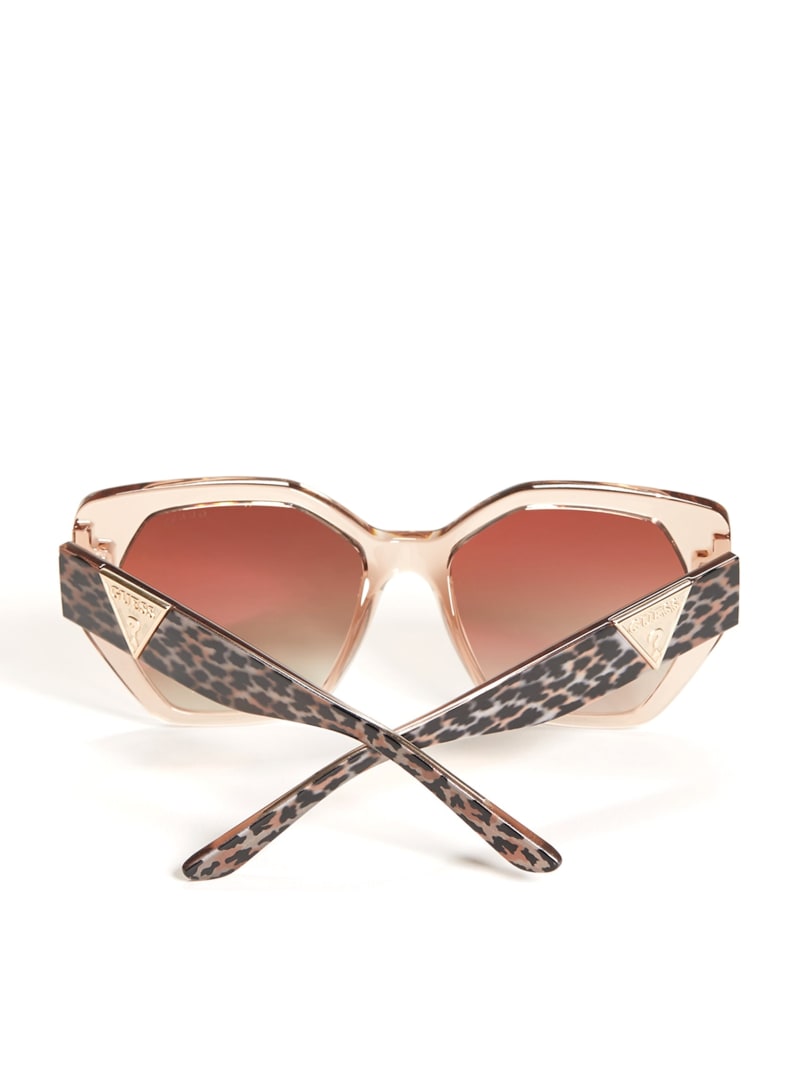 Guess geometric top sunglasses