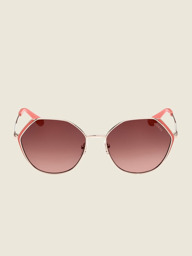 Guess geometric sunglasses store