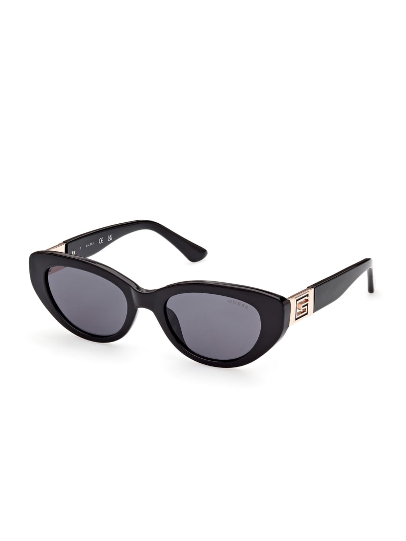 Guess black cat eye sunglasses hotsell
