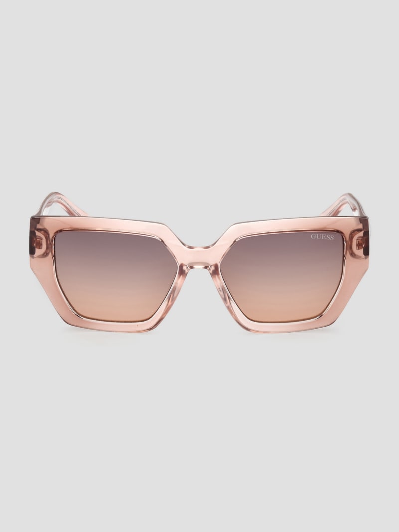 Emilia Geometric Plastic Sunglasses