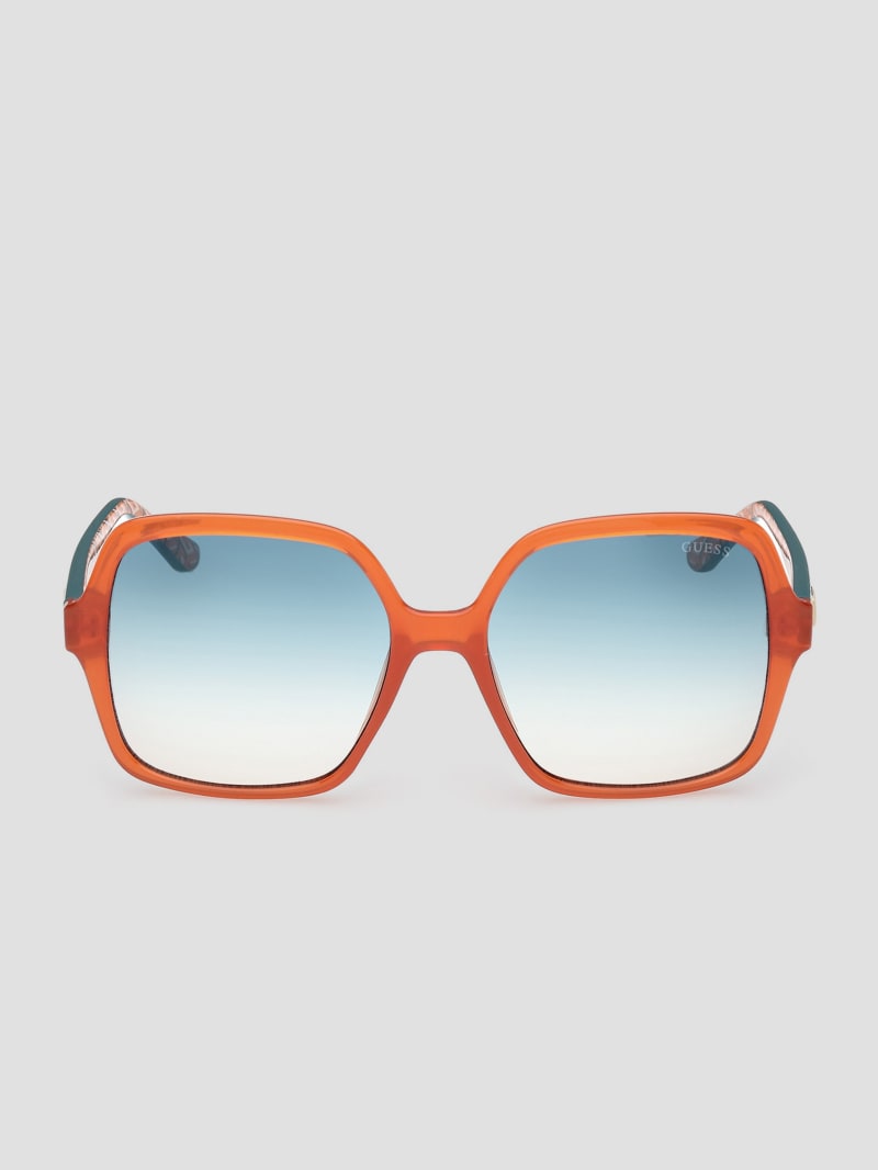 Square G Plastic Sunglasses
