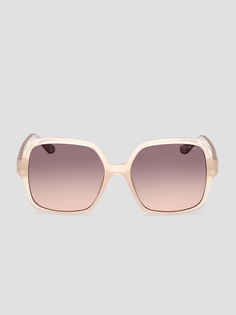 Square G Plastic Sunglasses