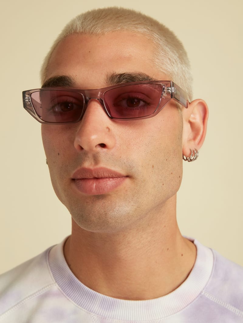 Guess rectangle sunglasses clearance
