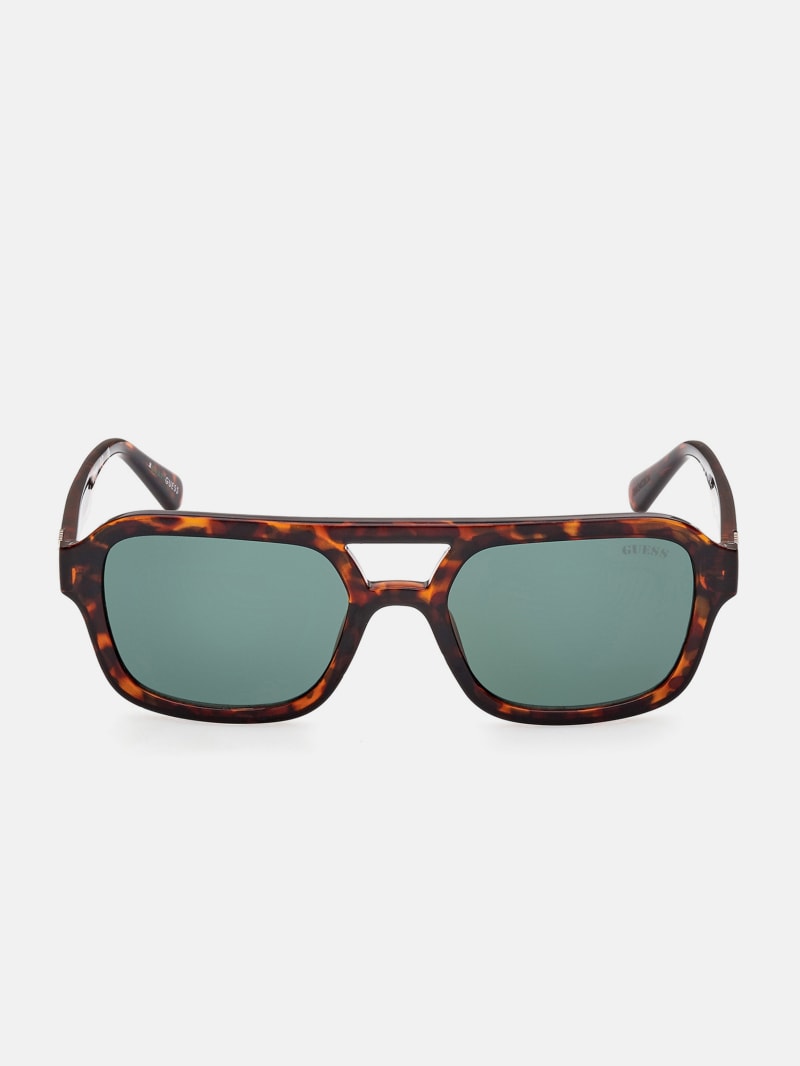 Guess 58mm aviator sunglasses top