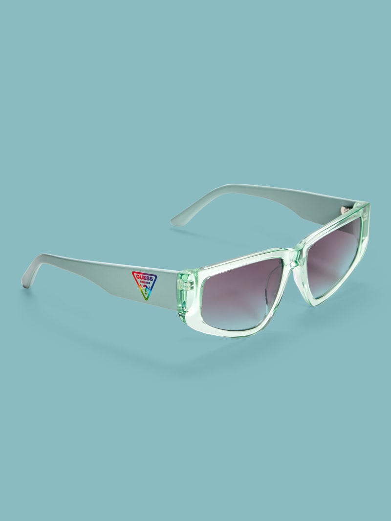 FriendsWithYou Shield Sunglasses GUESS Canada