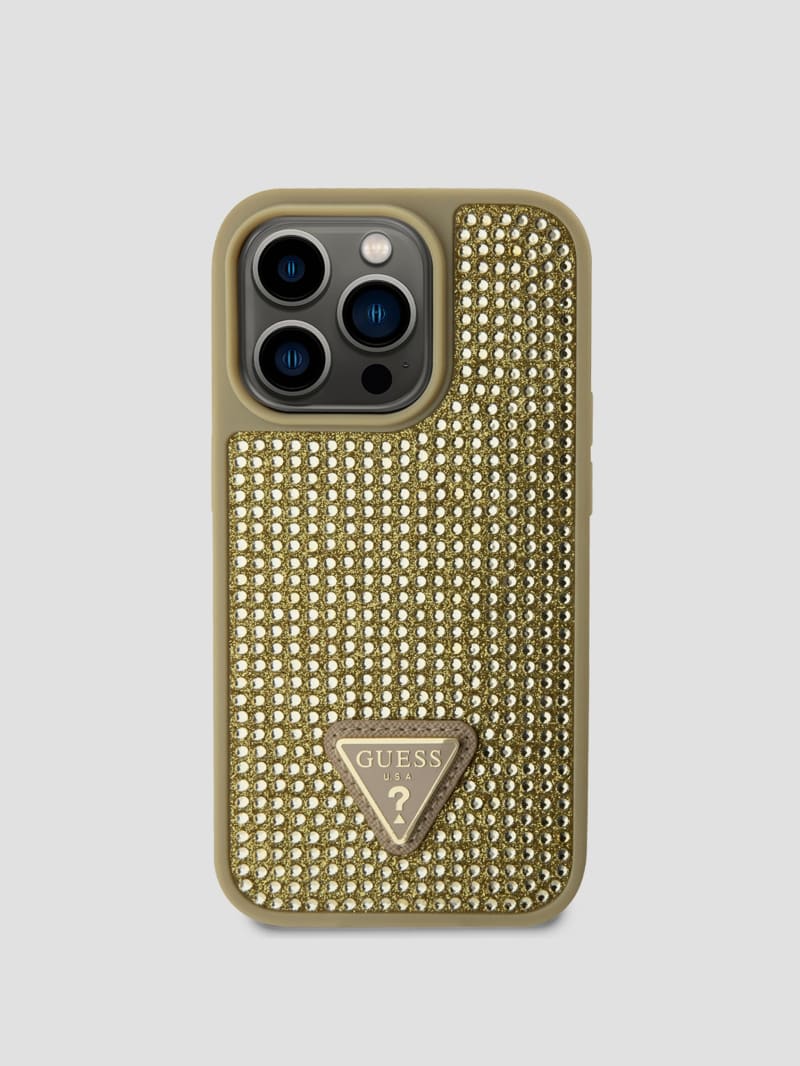 Rhinestone iPhone 14 Pro Case | GUESS