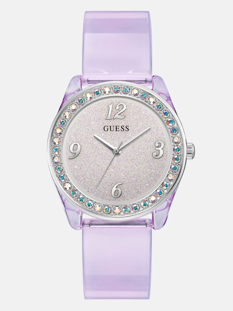 Montre Femme Silicone Violet M. JOHN