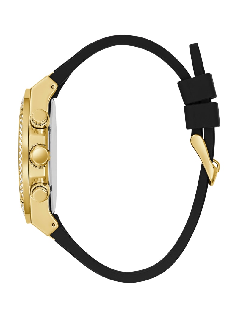 品多く Watch Multifunction Rhinestone Gold-Tone | Factory GUESS 配信機器・PA機器・レコーディング機器