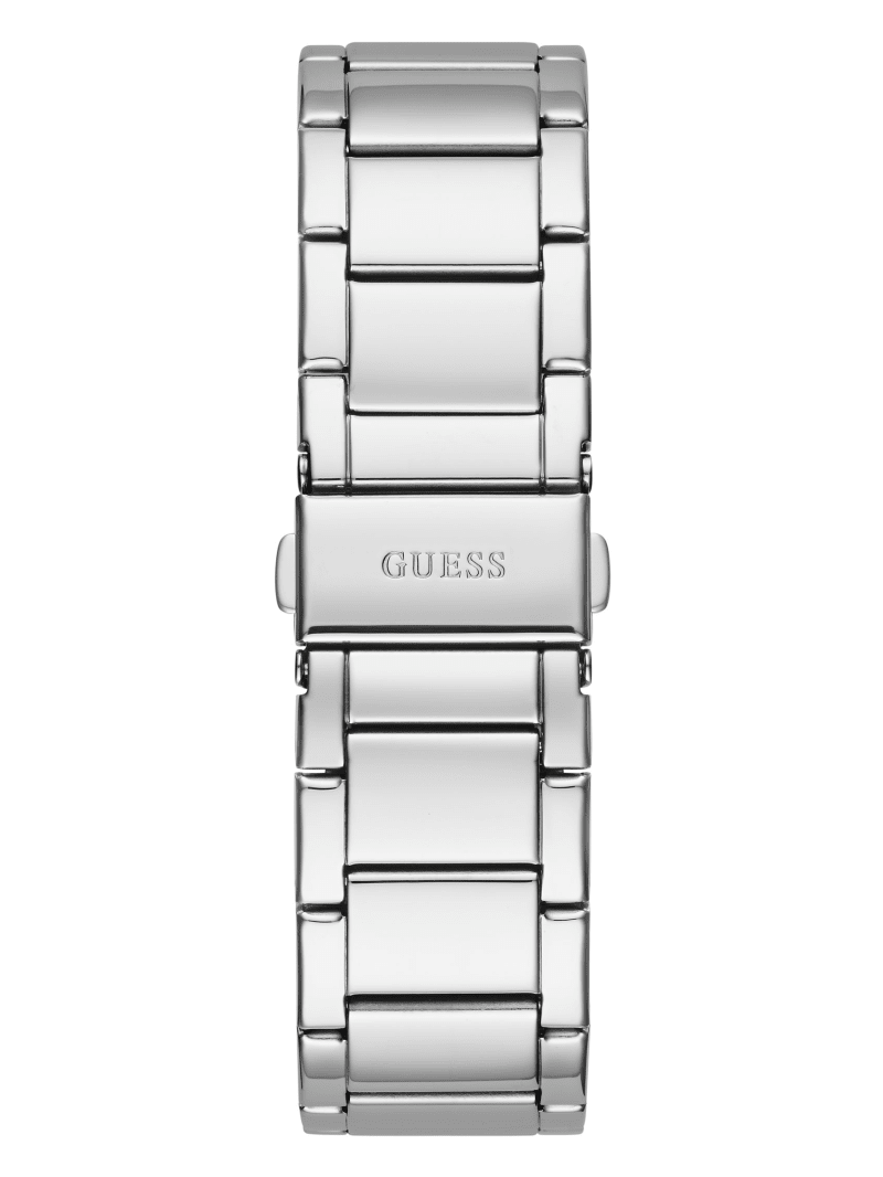 Guess Silver-Tone Multifunction Watch. 3