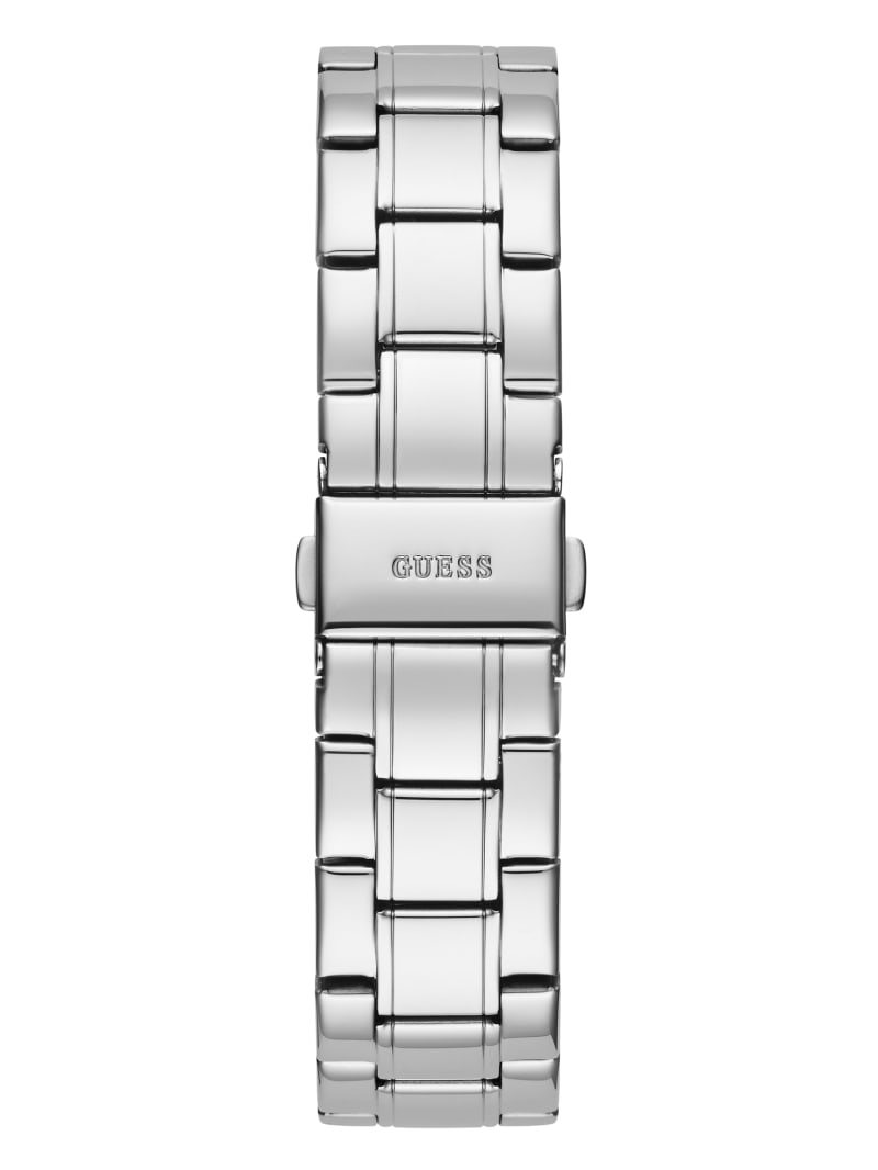 Guess Silver-Tone Analog Watch. 3