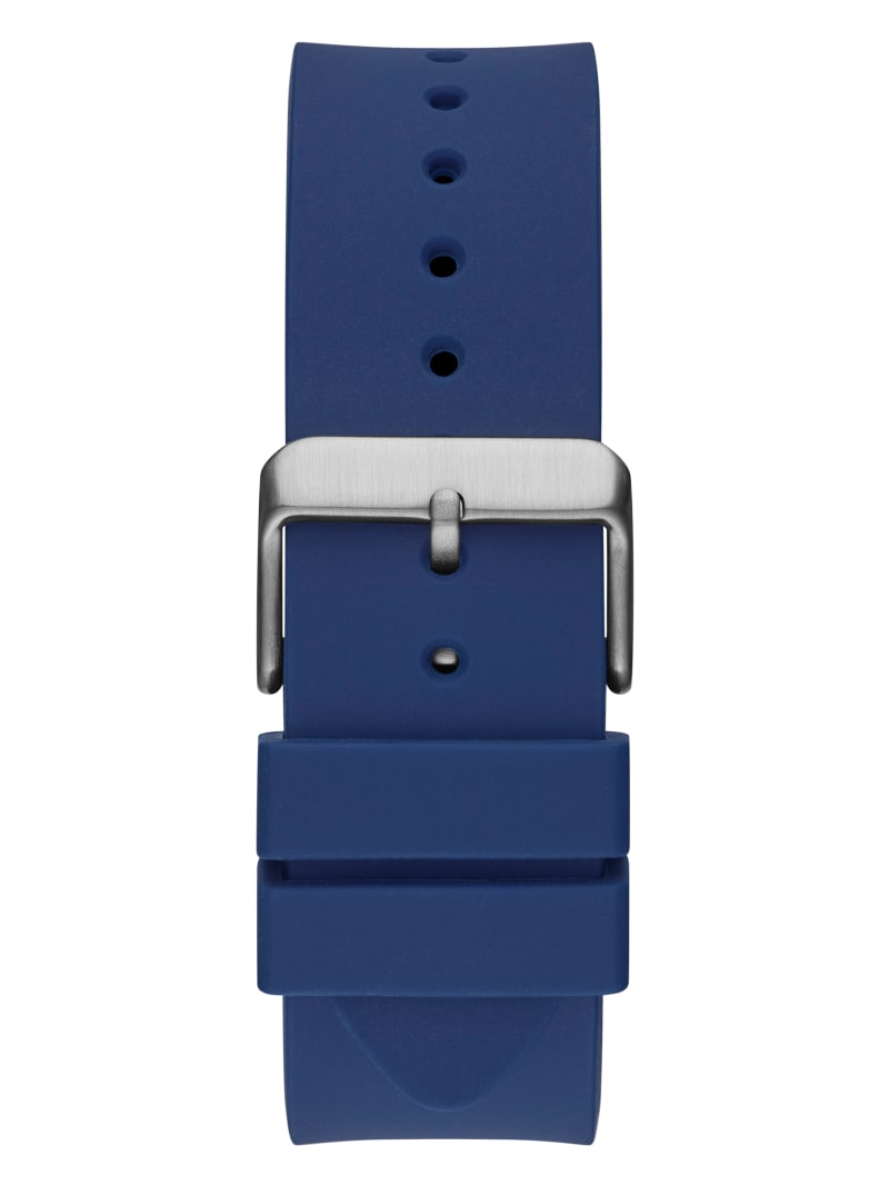 Guess watch top blue leather strap
