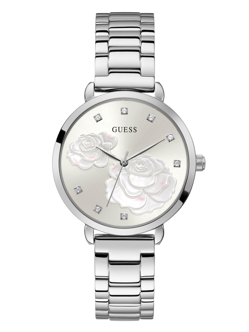 white guess watch women's