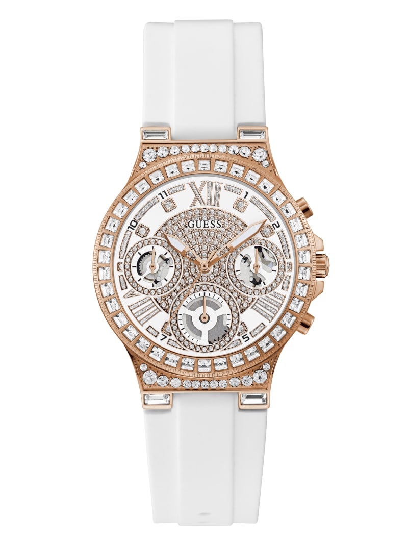 guess rhinestone watch