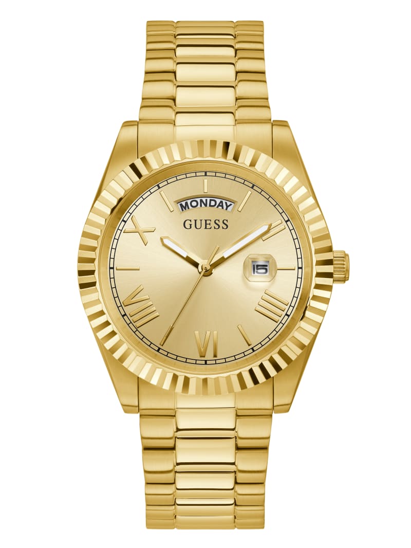 Gold-Tone Analog Watch